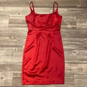 Women’s red cocktail dress Forever 21 size medium
